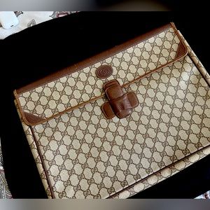 Vintage Gucci briefcase